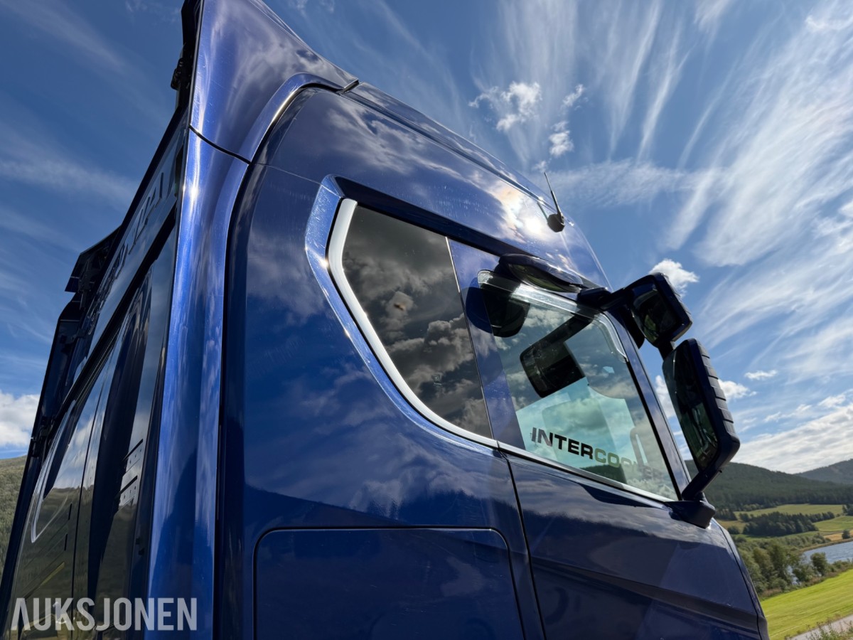 Scania S 650 6x4 bulk m/4 akslet bulkslep, Euro 6T, Helluft, 