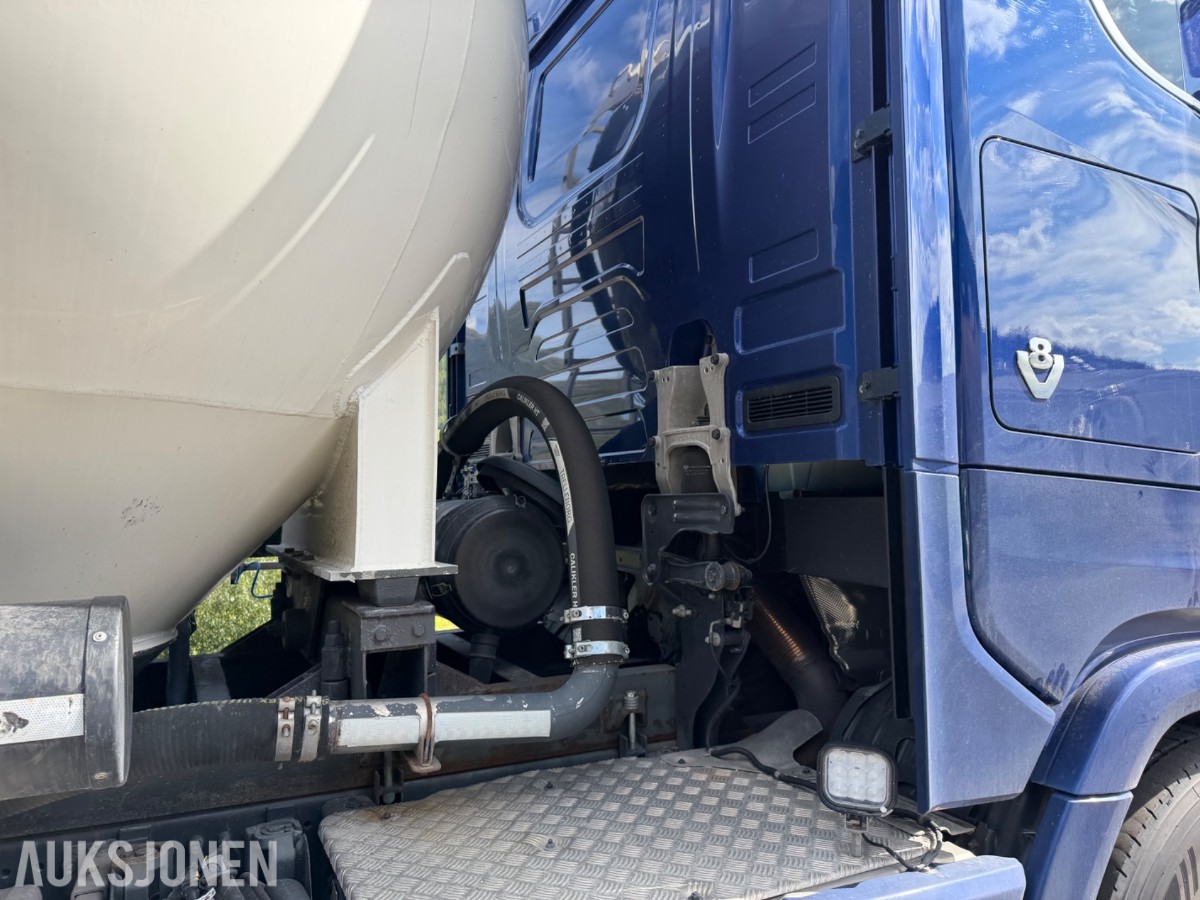 Scania S 650 6x4 bulk m/4 akslet bulkslep, Euro 6T, Helluft, 
