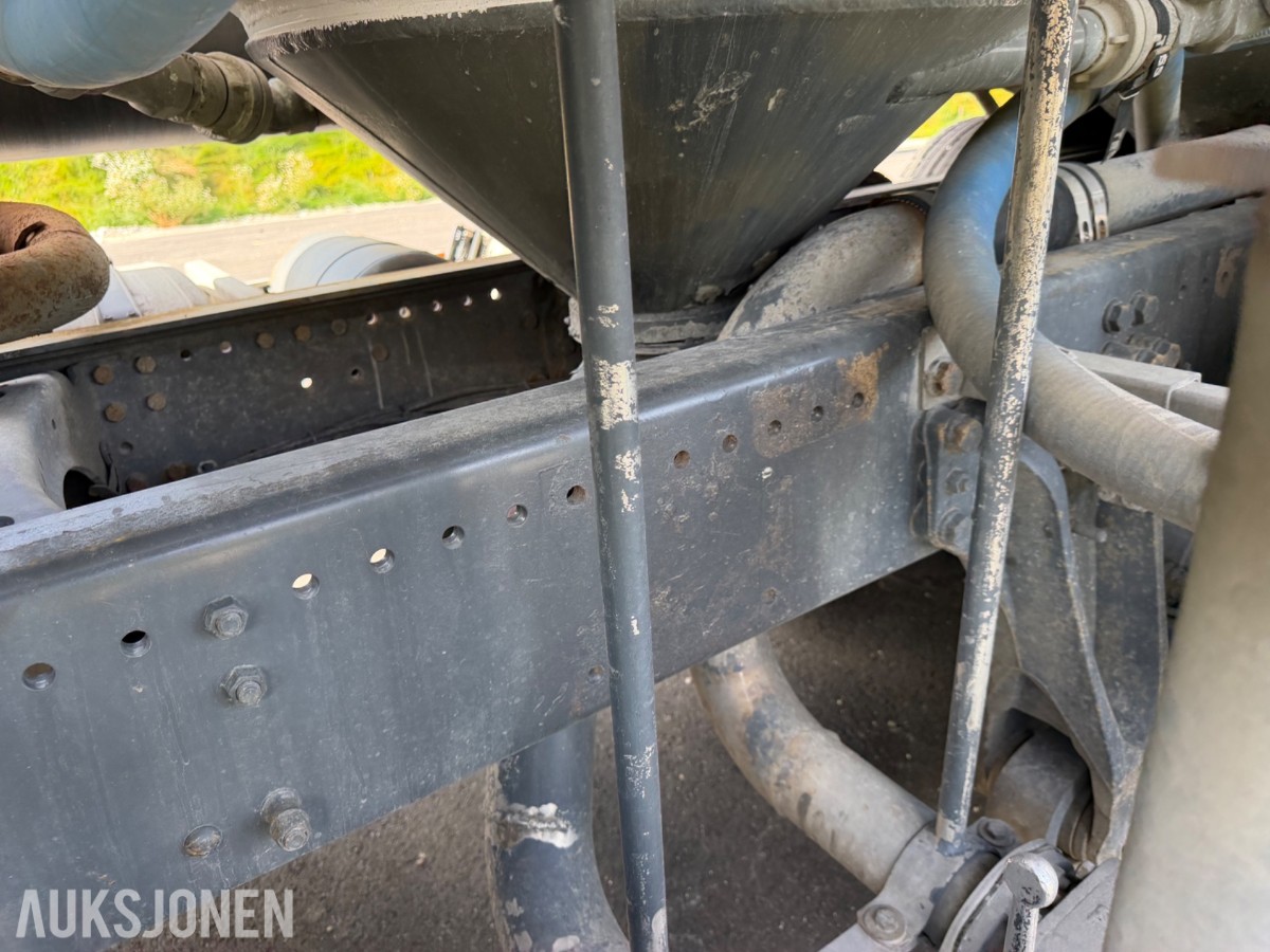 Scania S 650 6x4 bulk m/4 akslet bulkslep, Euro 6T, Helluft, 