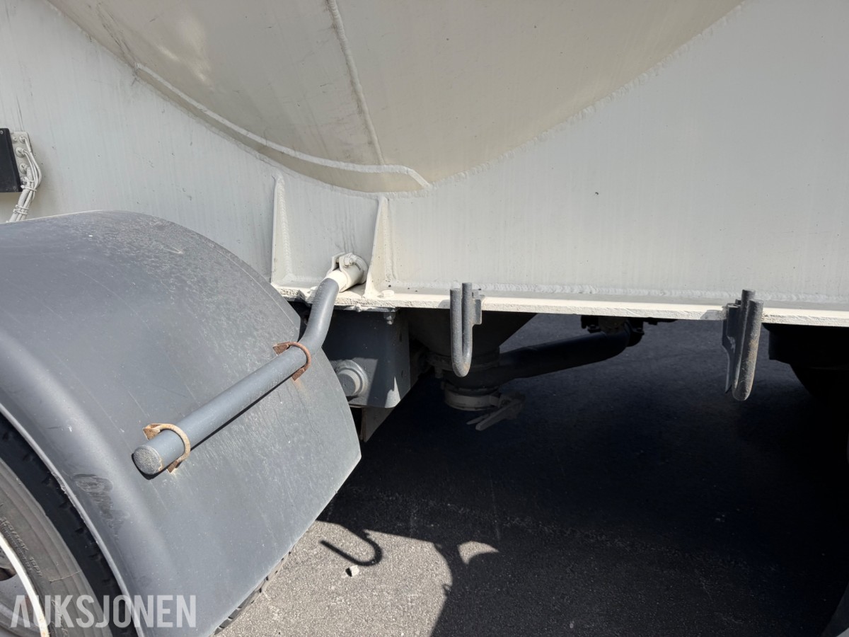 Scania S 650 6x4 bulk m/4 akslet bulkslep, Euro 6T, Helluft, 