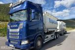 Scania S 650 6x4 bulk m/4 akslet bulkslep, Euro 6T, Helluft, 