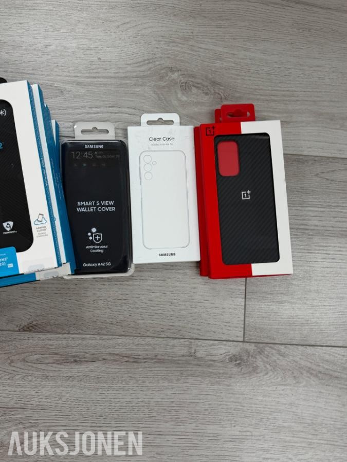 Assorterte deksler  Samsung, Apple, Nokia