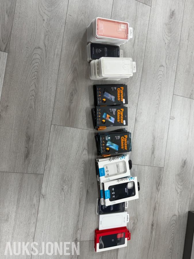 Assorterte deksler  Samsung, Apple, Nokia