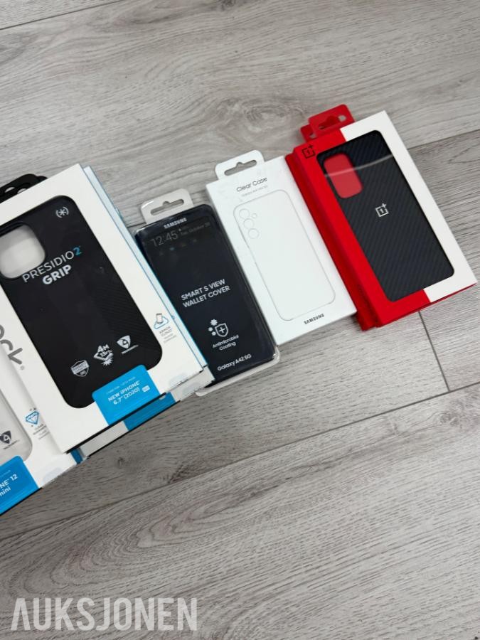 Assorterte deksler  Samsung, Apple, Nokia