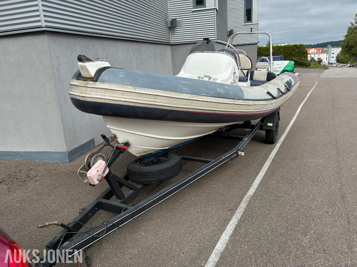 2002 Ribeye B uten motor med registrert henger