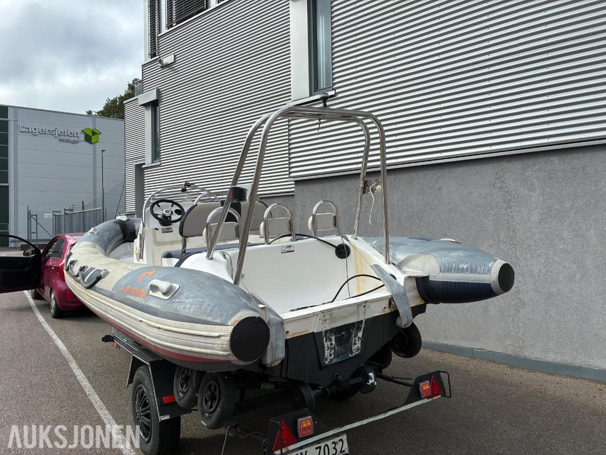2002 Ribeye B uten motor med registrert henger