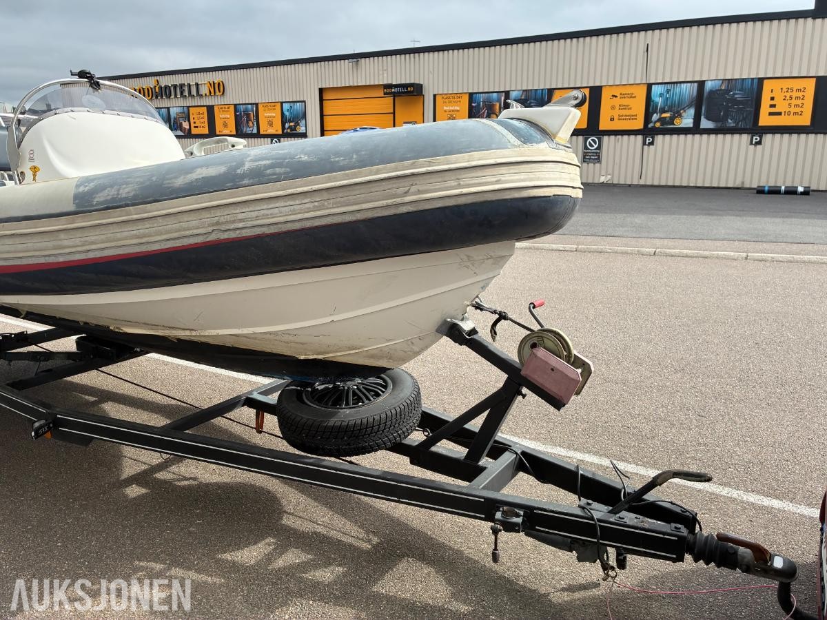2002 Ribeye B uten motor med registrert henger
