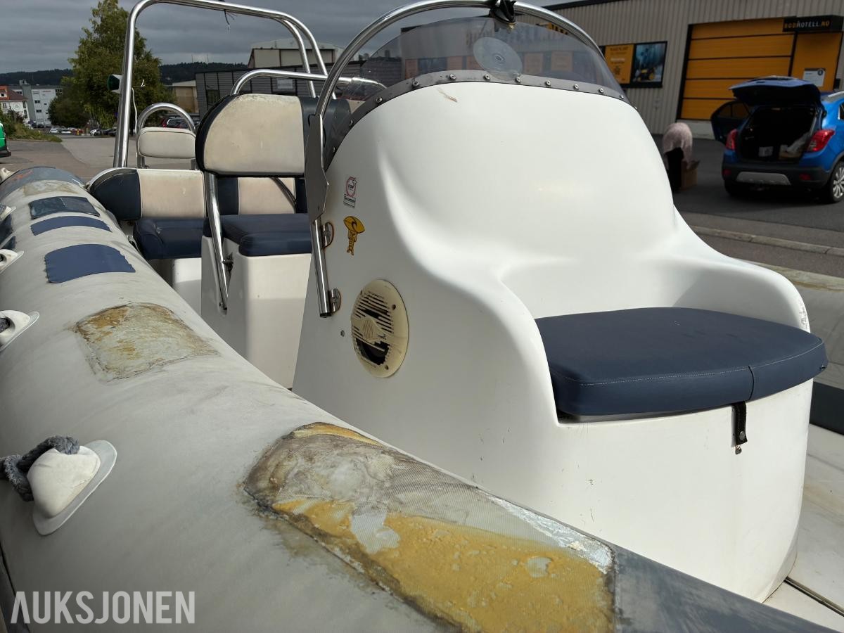 2002 Ribeye B uten motor med registrert henger
