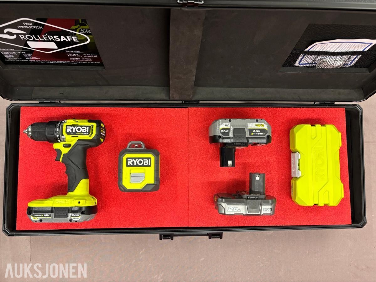 Koffert til rulleski, verktøy, instrumenter, våpen, Hardplast