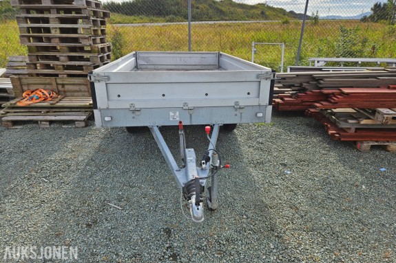 2022 Gaupen E2030N boggihenger - 2000 kg totalvekt - 1550 kg nyttelast - varmgalvanisert med aluminiumslemmer