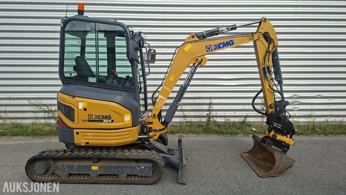 2022 Minigraver - XCMG XE2.7E , 450 timer