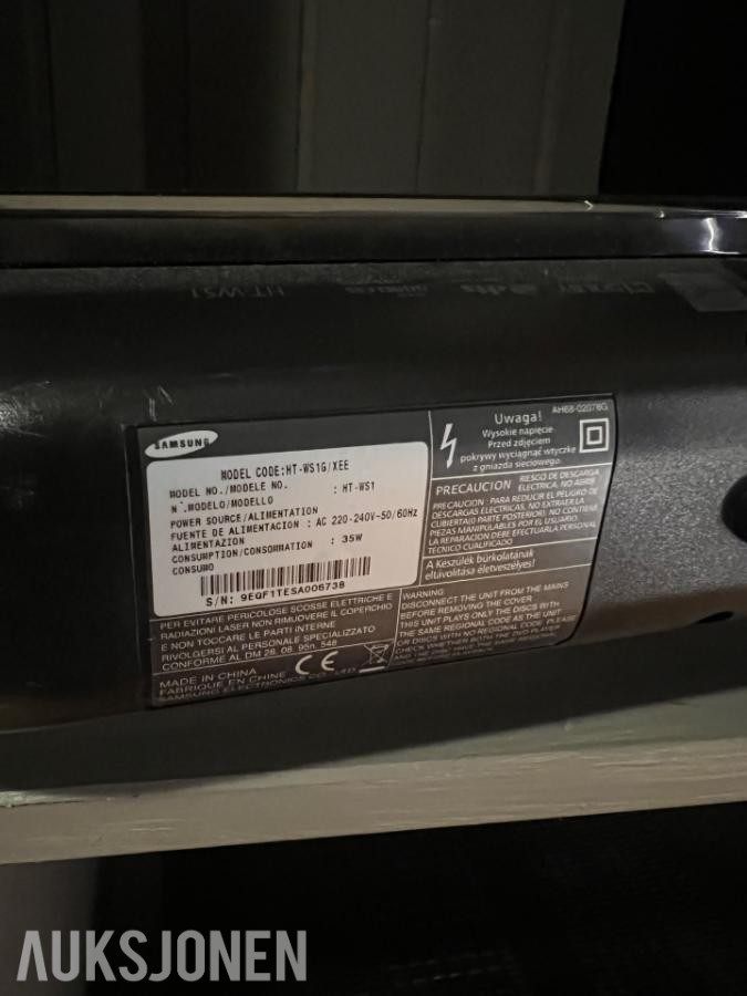 Fence Audio, Technics, Yamaha og Samsung – Lydutstyr