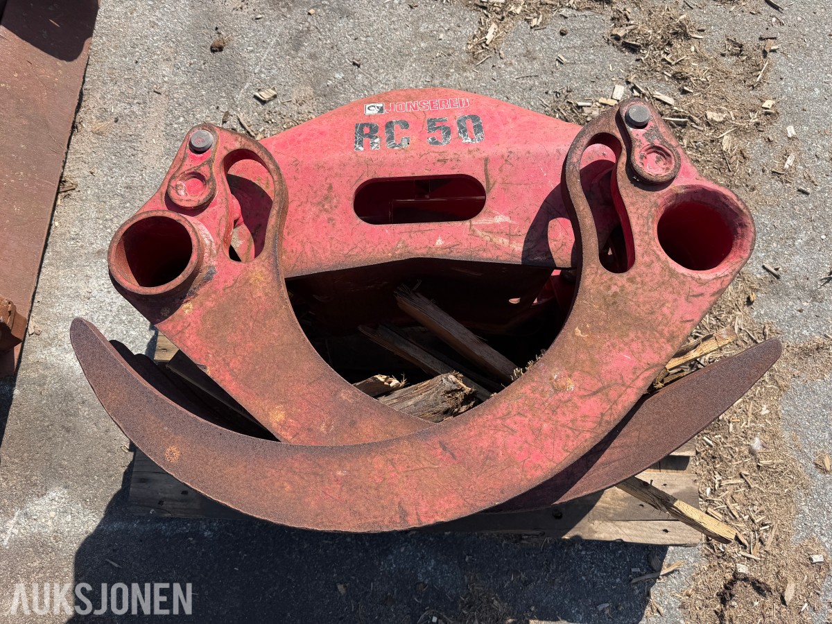 JONSERED RC 50 TØMMERKLO / TØMMERGRABB – HYDRAULISK