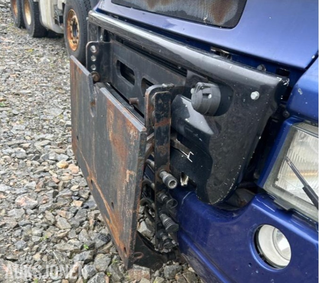 Komplett brøyteplate med hydraulikk