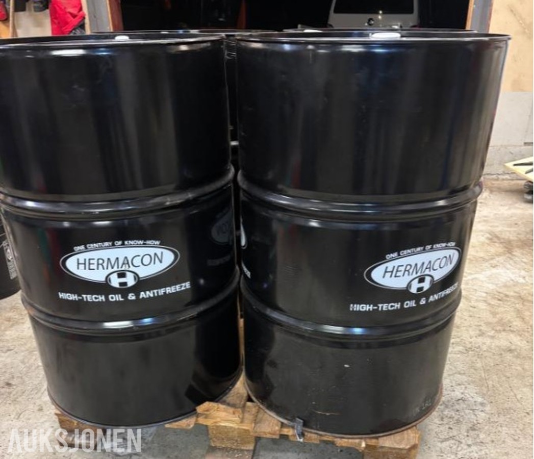 HermaCon SuperSyn 5W-40 helsyntetisk motorolje - 208 liter