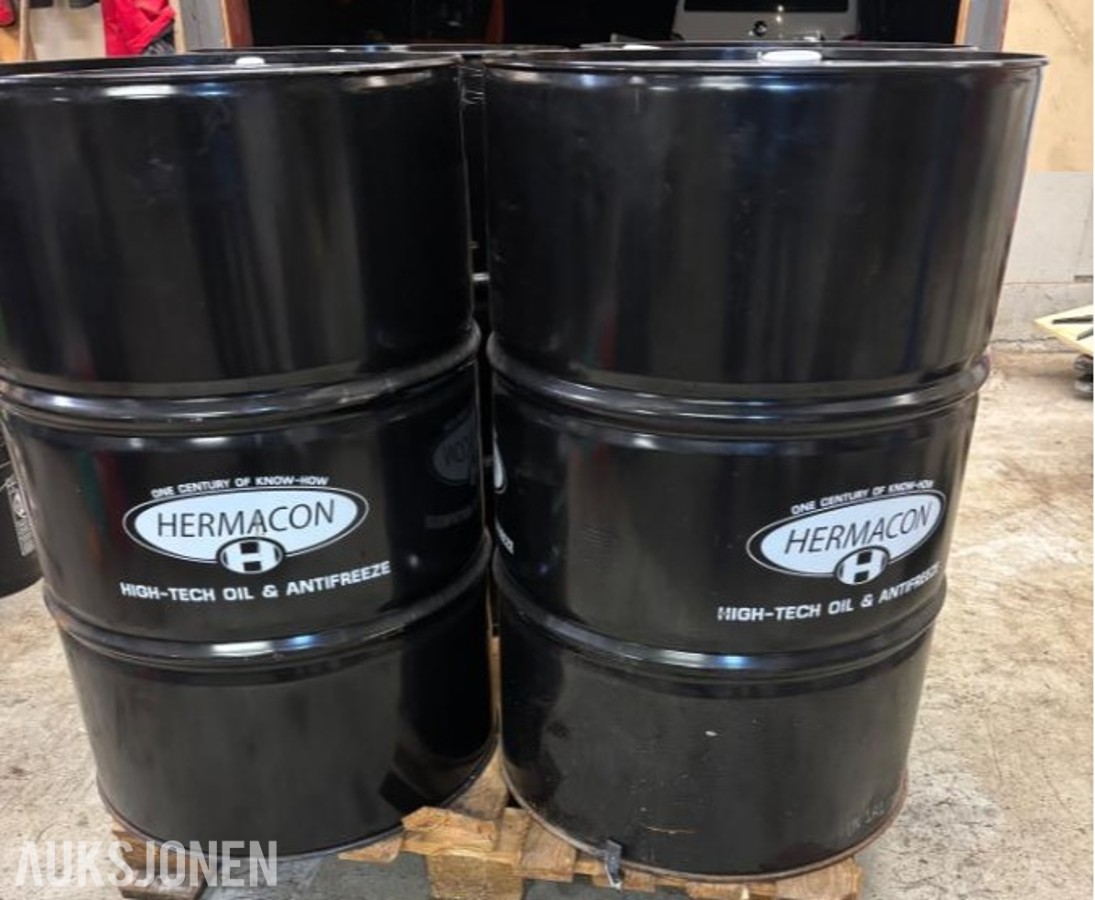 2021 HERMACON Universal 15W-40 mineralmotorolje - 208 liter