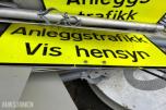 Skiltpakke med trafikk- og anleggsskilt