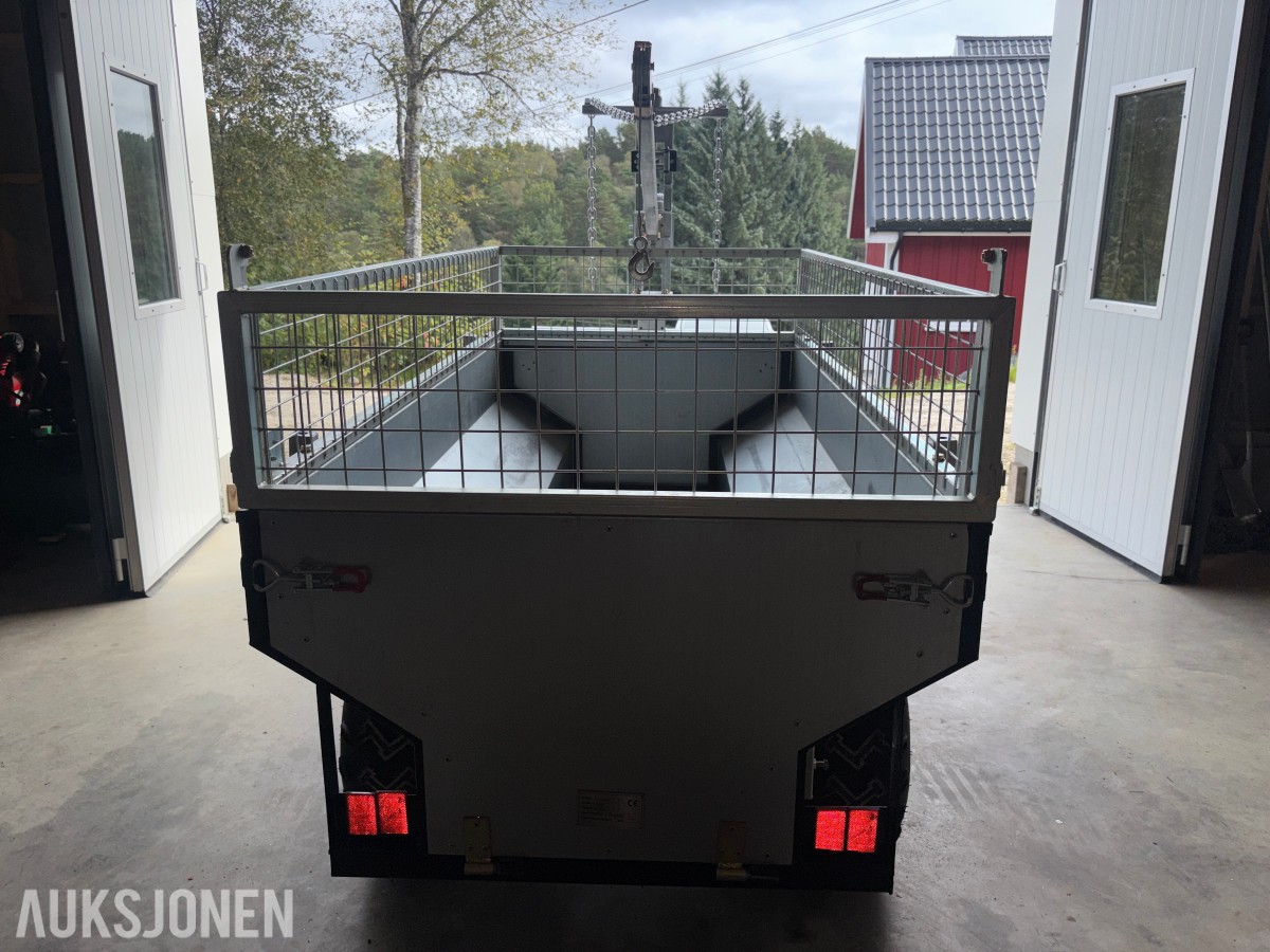2026 ATV Dumperhenger / Tømmerhenger med kran og vinsj TB1000F