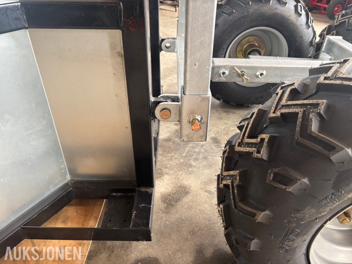 2026 ATV Dumperhenger / Tømmerhenger med kran og vinsj TB1000F