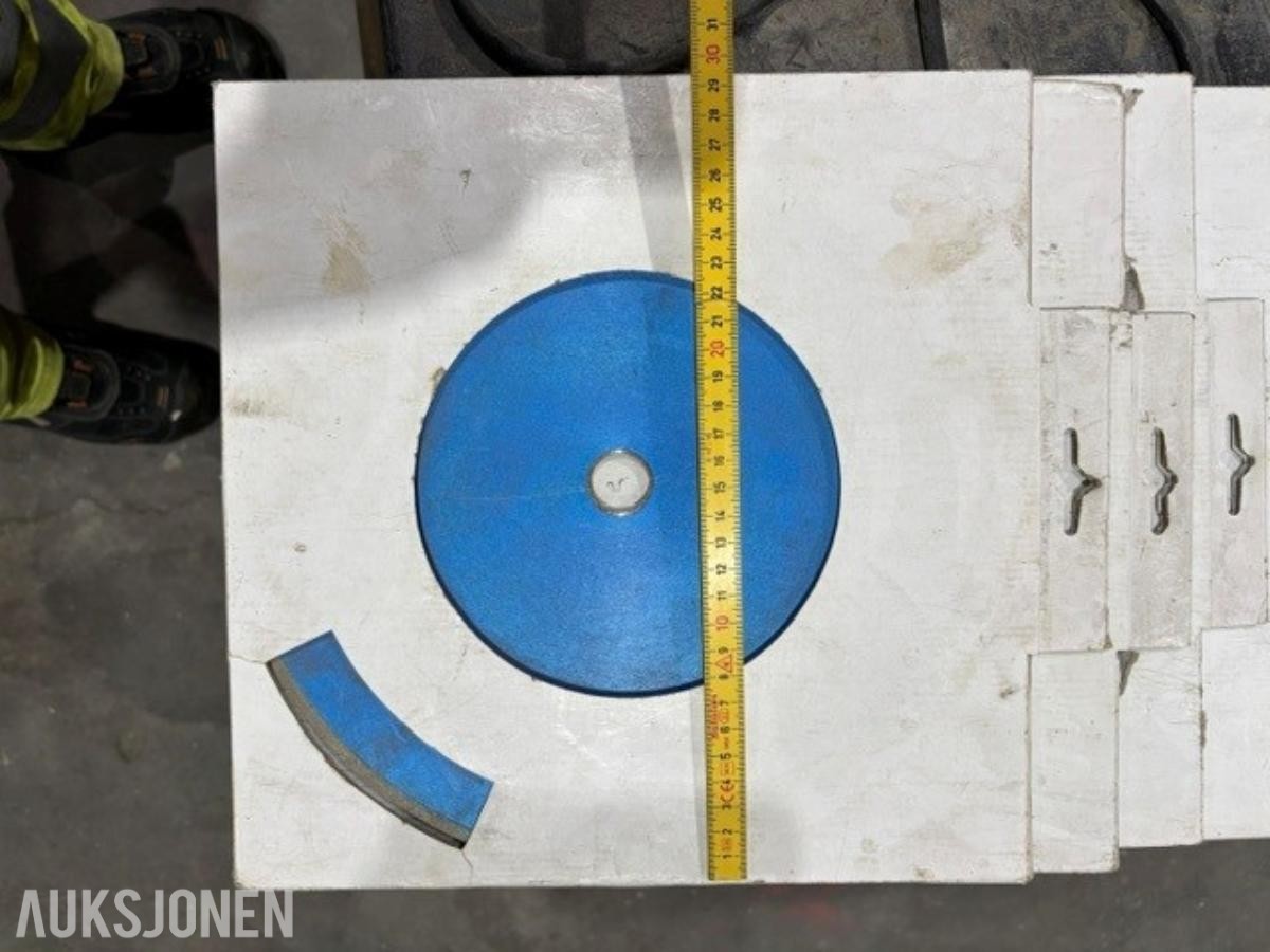 Diverse diamantblader for betongskjæring