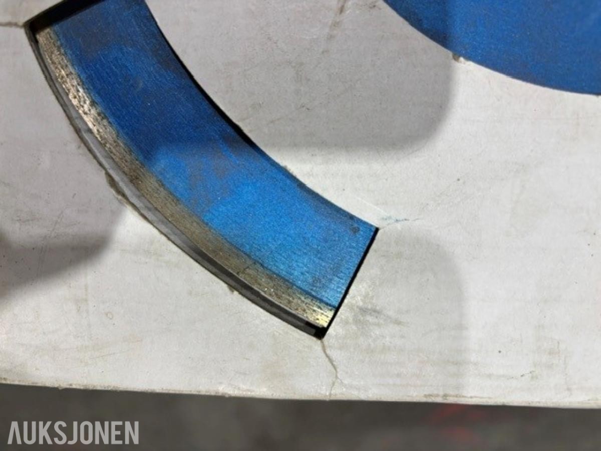 Diverse diamantblader for betongskjæring