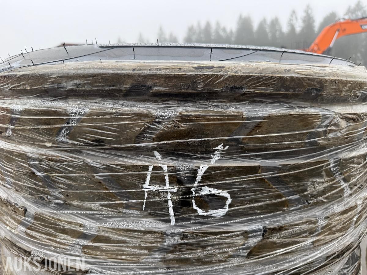4 stk. Michelin 340/65 R18 hjul(3cx)