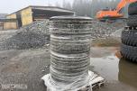 4 stk. Michelin 340/65 R18 hjul(3cx)