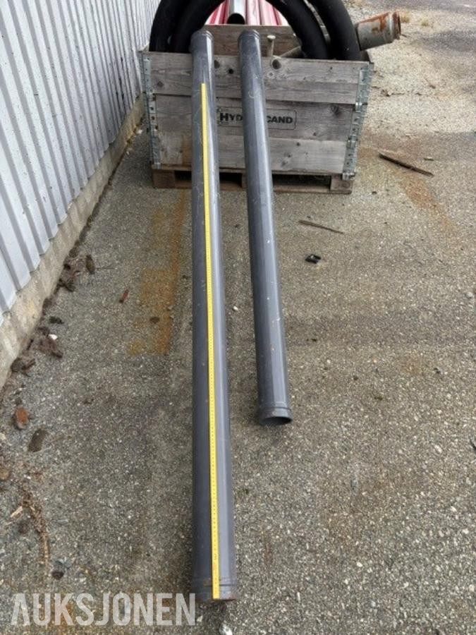 Pumperør og deler til betongpumping