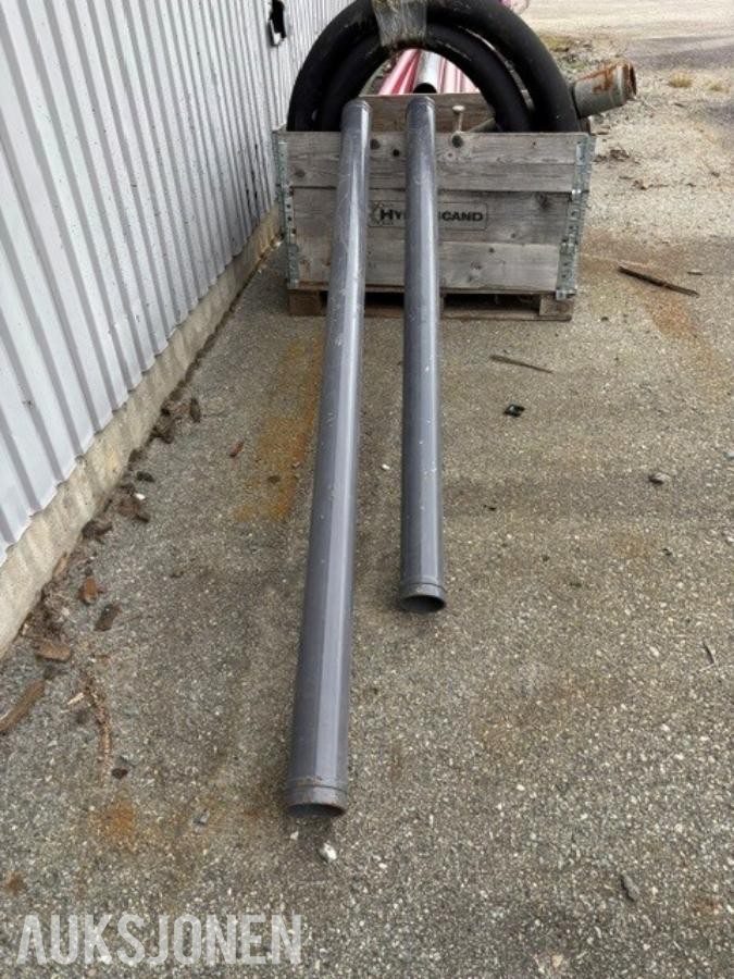 Pumperør og deler til betongpumping