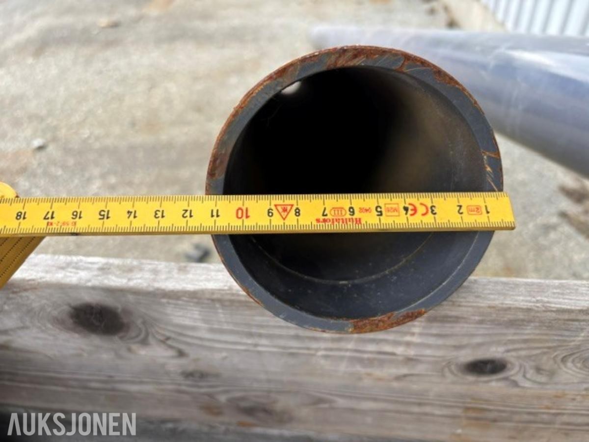 Pumperør og deler til betongpumping