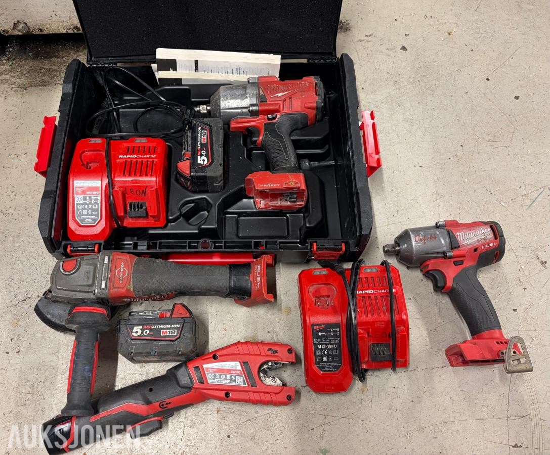Milwaukee batteripakke