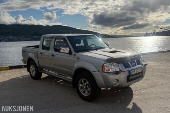 2005 Nissan King Cab 2.5 133hk 4X4 hengerfeste s+v dekk eu ok 10.2027