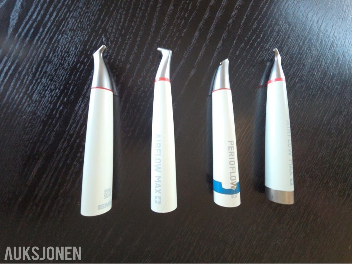 4 stk. EMS dentalhåndstykker – AIRFLOW MAX og PERIOFLOW
