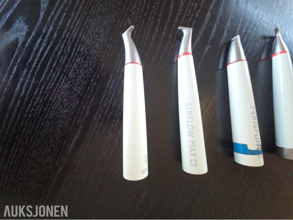 4 stk. EMS dentalhåndstykker – AIRFLOW MAX og PERIOFLOW