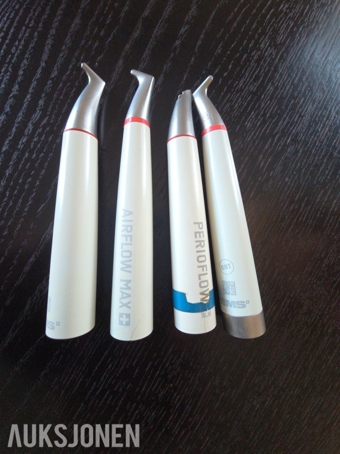 4 stk. EMS dentalhåndstykker – AIRFLOW MAX og PERIOFLOW