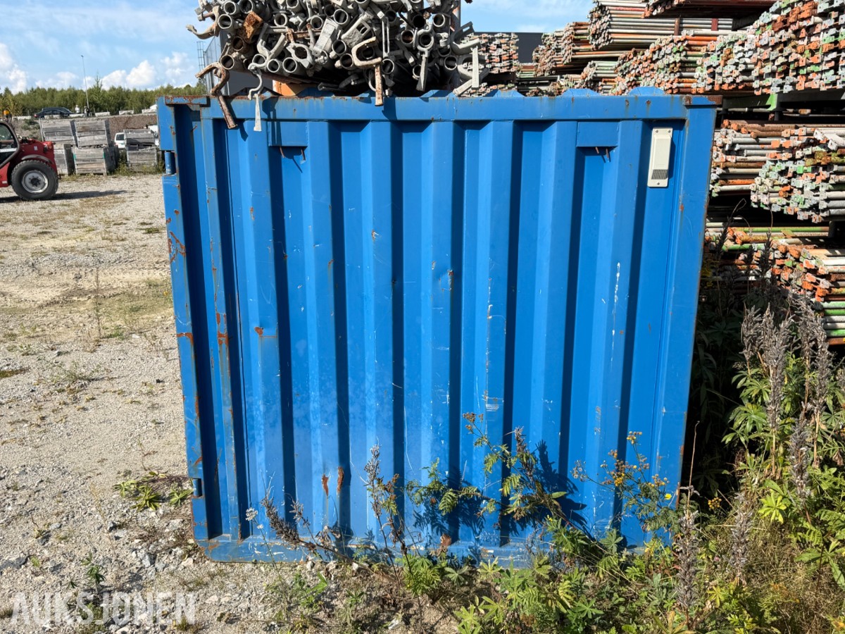 6 Fots blå lagercontainer