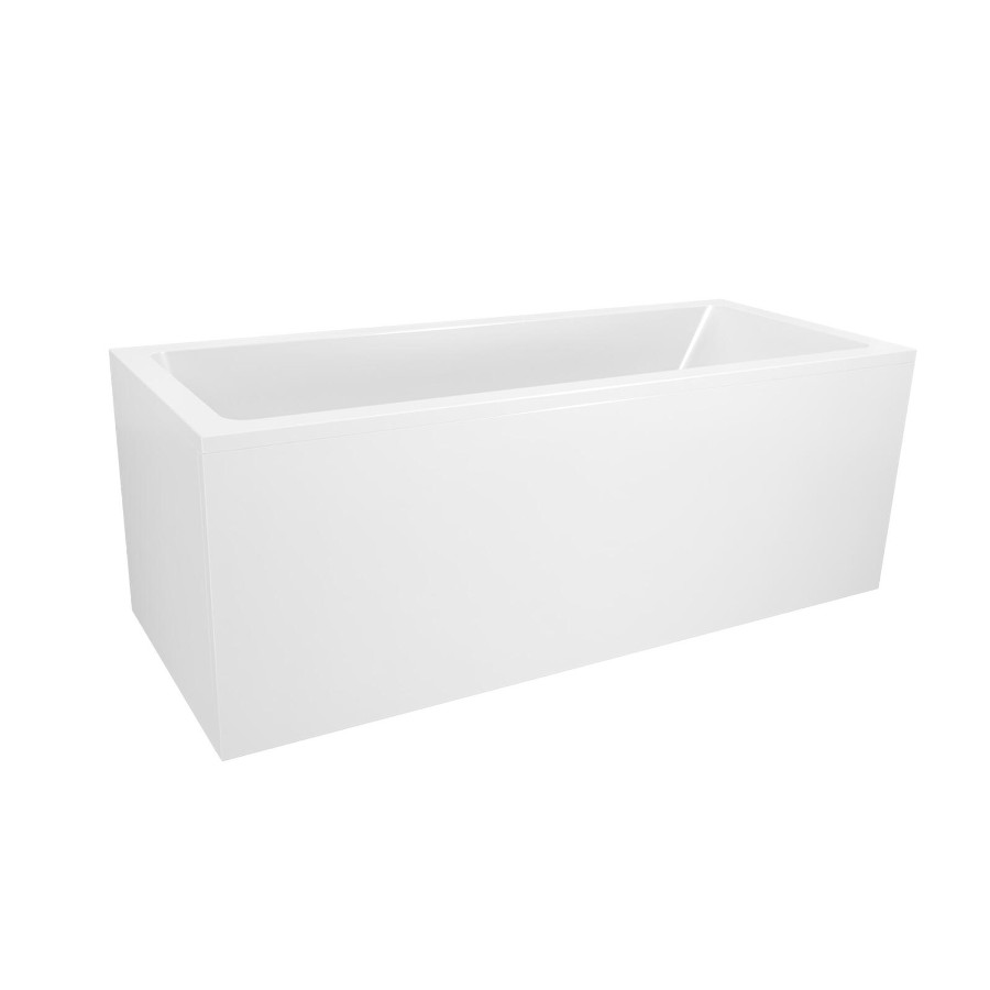 VikingBad Kvadrat 170 badekar 170x70x62 cm – hvit