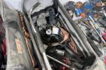 Stort parti håndverktøy, hullsager og verktøybager
