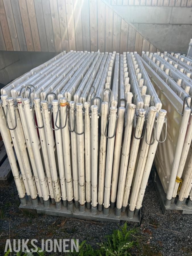 2024 Trafikkgjerde/Plastgjerde med refleks - 42 stk