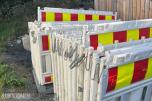 2024 Trafikkgjerde/Plastgjerde med refleks   - 42 stk 