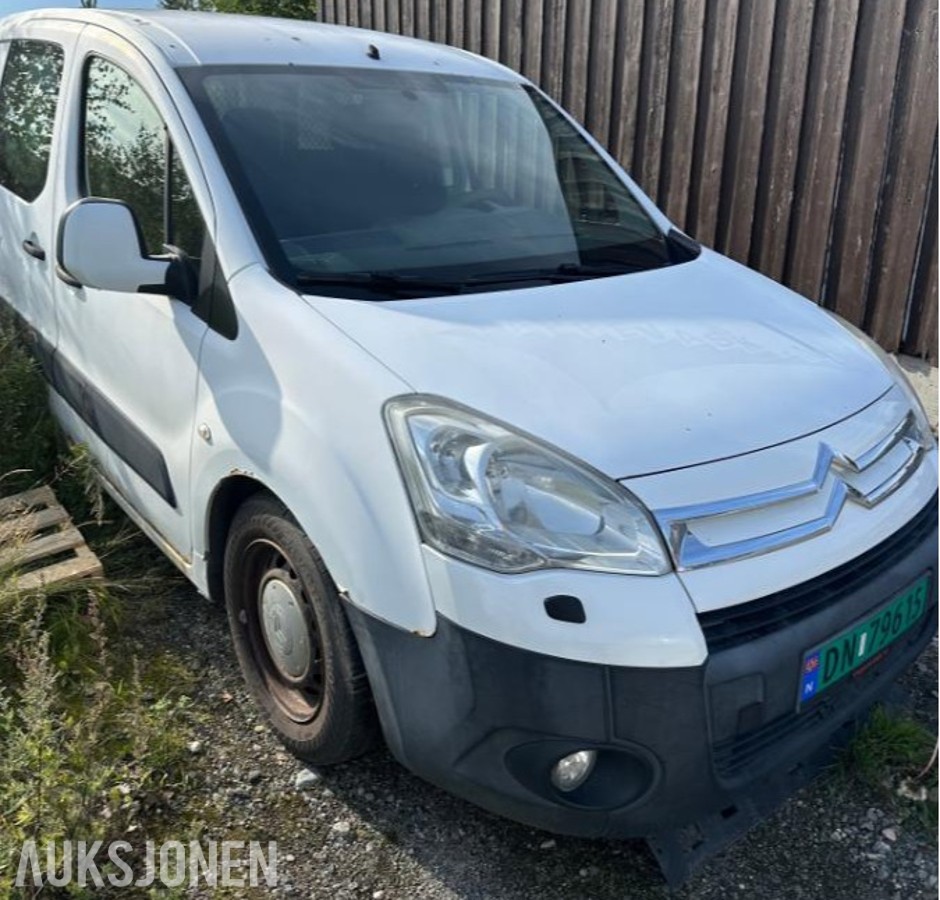 2012 Citroen Berlingo 1.6 90 hk Hengerfeste 3-seter