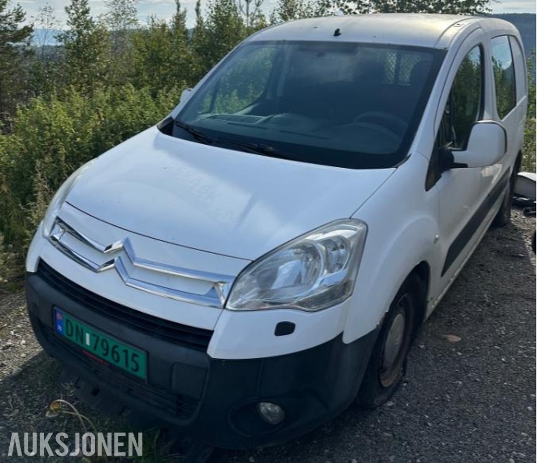 2012 Citroen Berlingo 1.6 90 hk Hengerfeste 3-seter