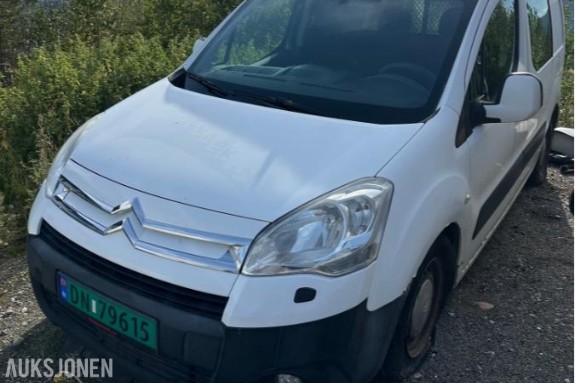 2012 Citroen Berlingo 1.6 90 hk Hengerfeste 3-seter