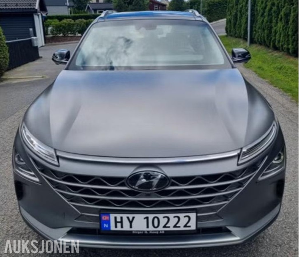 2019 Hyundai Nexo, Hydrogenbil, 47000km, Automatisk, Soltak/glasstak, Ryggekamera, S+V dekk