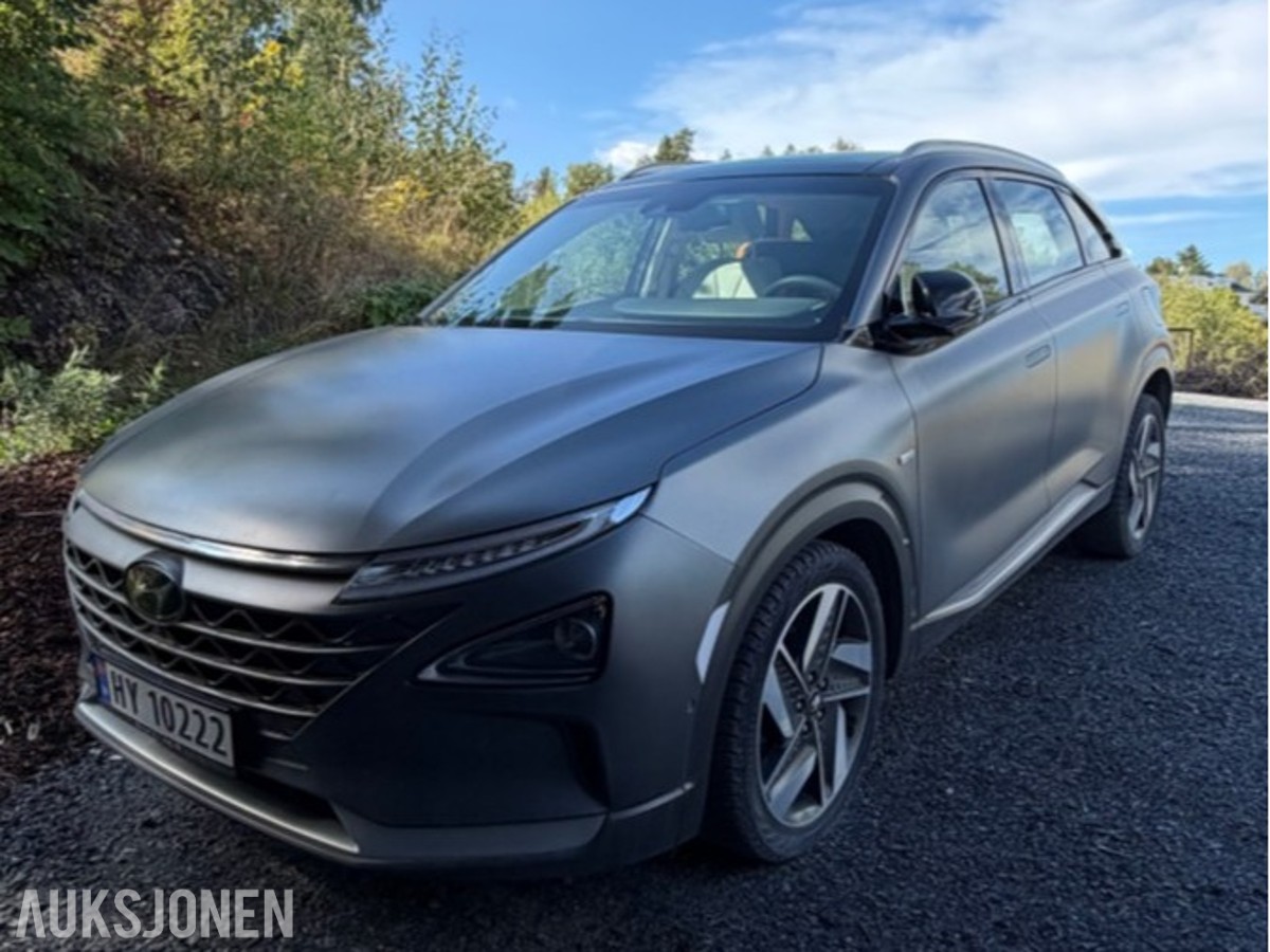 2019 Hyundai Nexo, Hydrogenbil, 47000km, Automatisk, Soltak/glasstak, Ryggekamera, S+V dekk