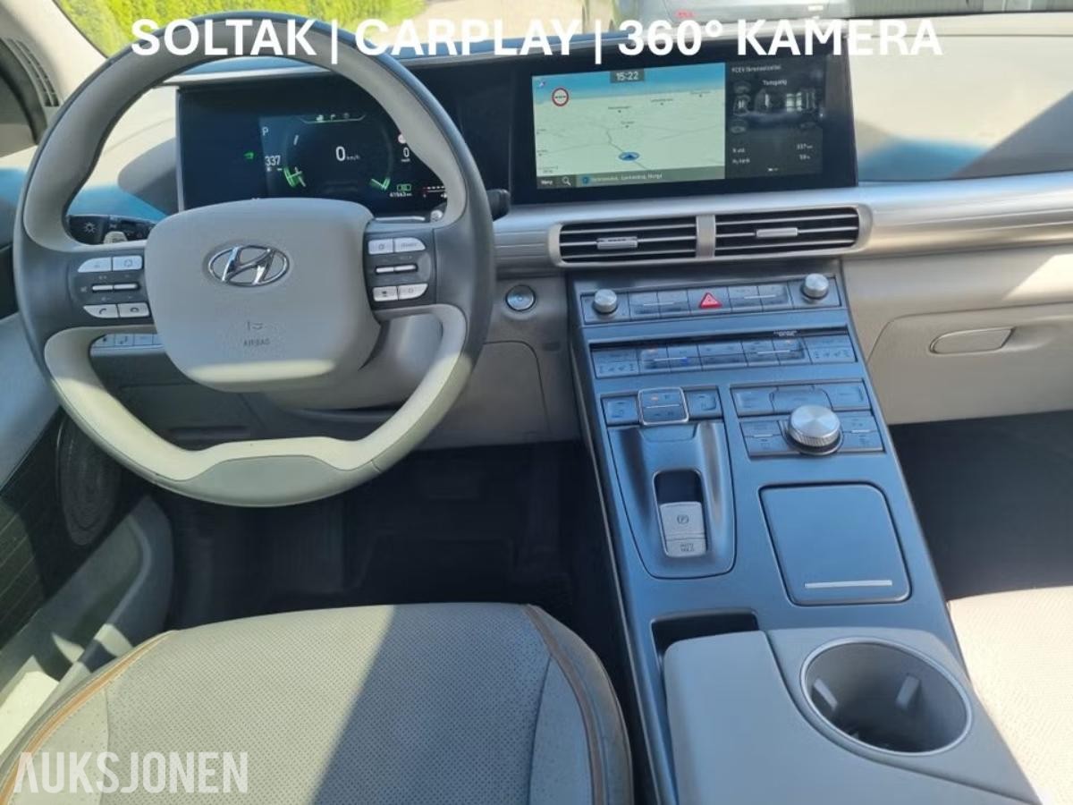 2019 Hyundai Nexo, Hydrogenbil, 47000km, Automatisk, Soltak/glasstak, Ryggekamera, S+V dekk