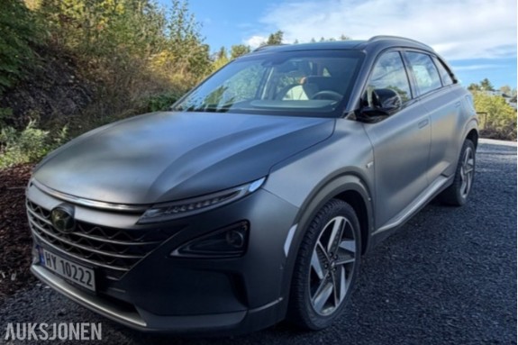 2019 Hyundai Nexo, Hydrogenbil, 47000km, Automatisk, Soltak/glasstak, Ryggekamera, S+V dekk 