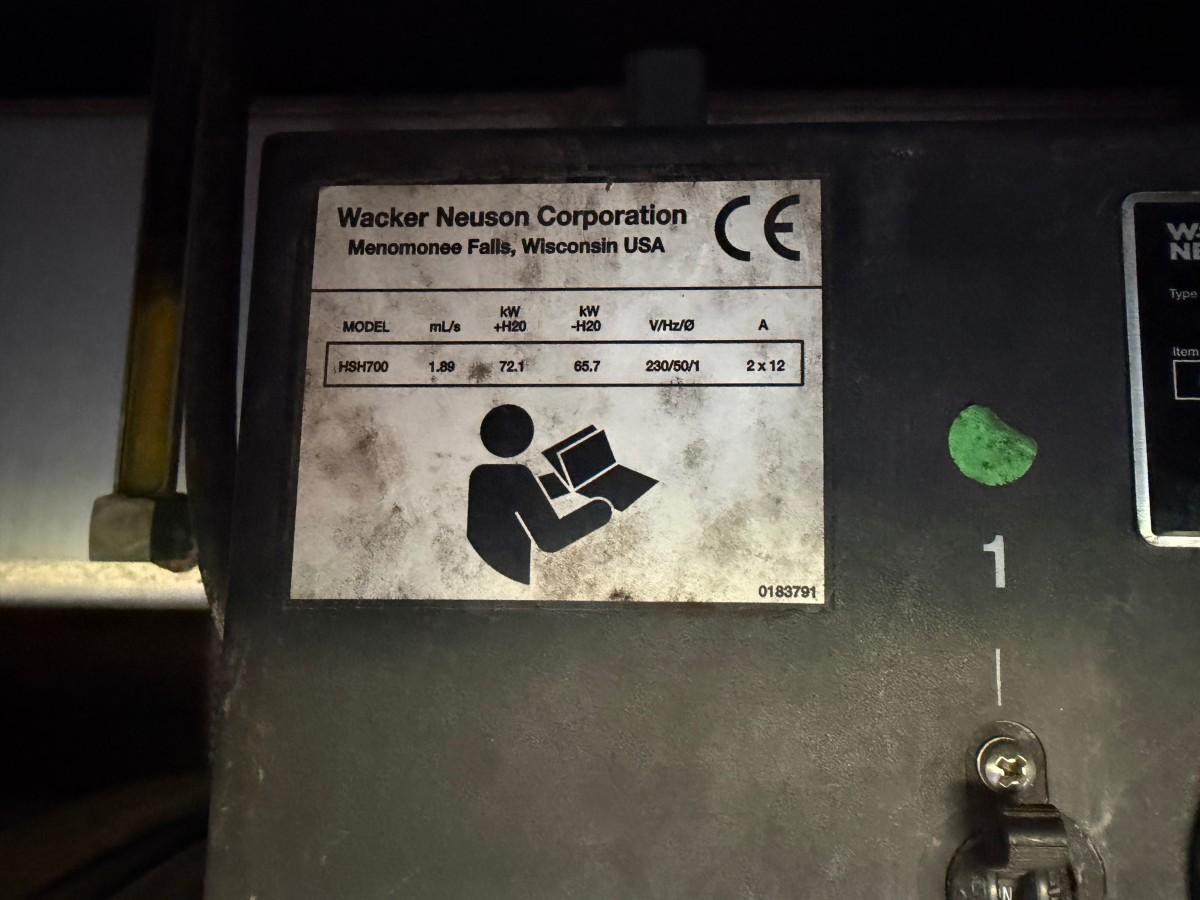 2011 Wacker Neuson Heather HSH700G / teletiner Selges uten minstepris