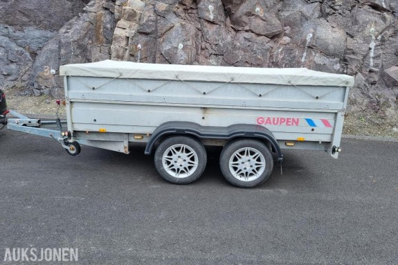2008 Gaupen A2030 varehenger  - 1 645kg nyttelast,  forhøyingskarmer og presenning