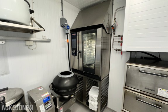 RATIONAL iCombi Pro 10 Kombiovn - GN1/1 - 230V m/Rational Vario Smoke og stativ